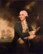 Sir Joshua Reynolds Portrait of Admiral Sir Samuel Hood, later Lord Hood oil on canvas